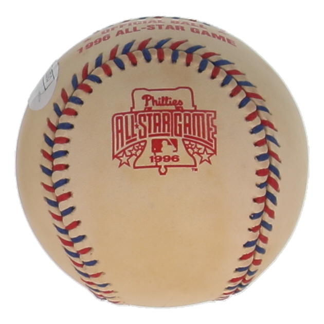 Julius Erving Signed Official 1996 All-Star Game Baseball (JSA) at PristineAuction.com Julius Erving Signed Official 1996 All-Star Game Baseball (JSA) at PristineAuction.com