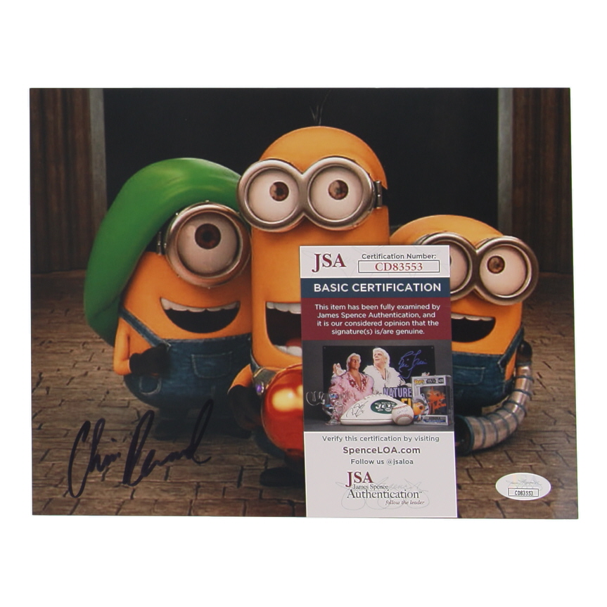 Chris Renaud Signed "Despicable Me" 8x10 Photo (JSA) at PristineAuction.com Chris Renaud Signed "Despicable Me" 8x10 Photo (JSA) at PristineAuction.com