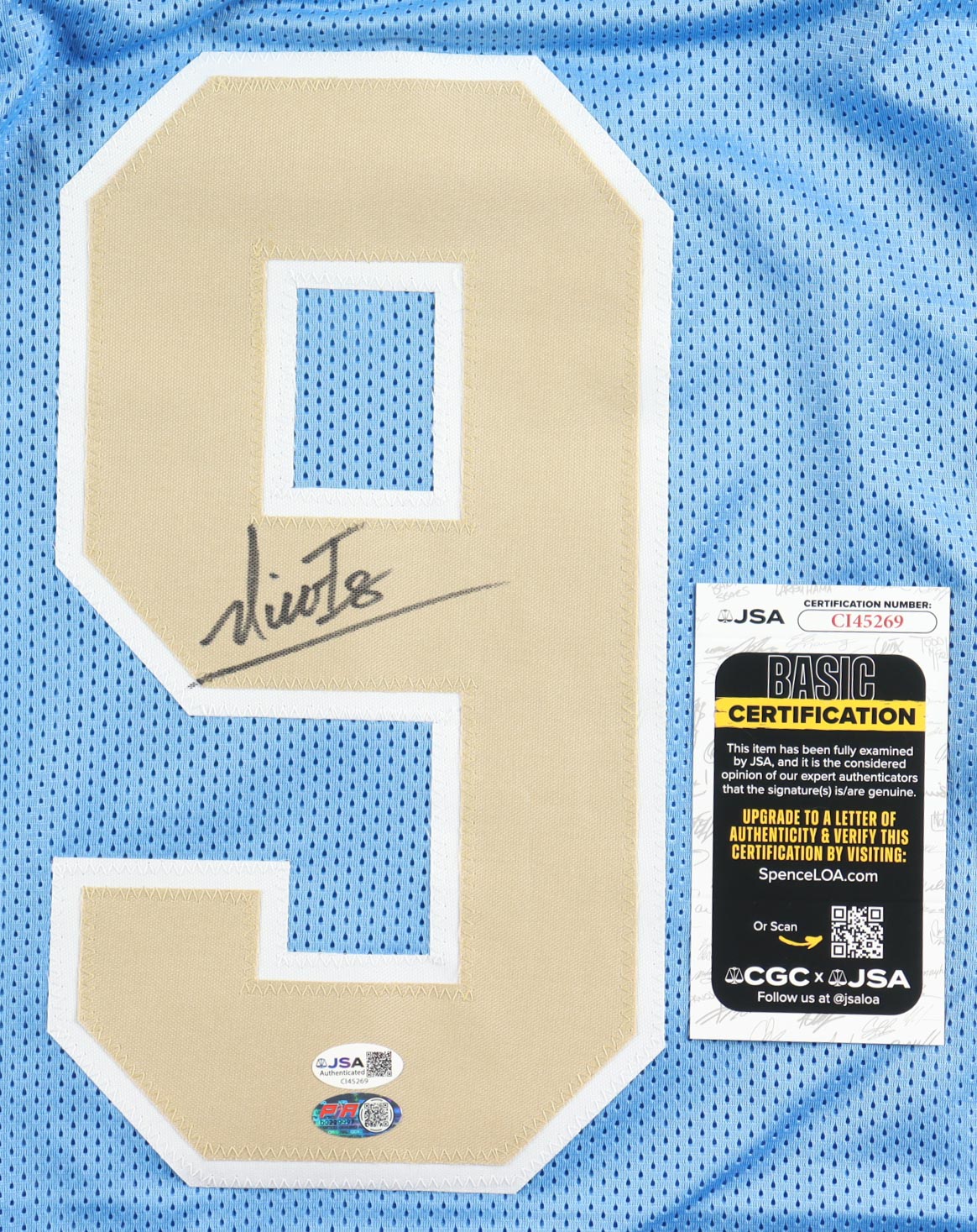 Nico Iamaleava Signed Jersey (JSA) at PristineAuction.com Nico Iamaleava Signed Jersey (JSA) at PristineAuction.com