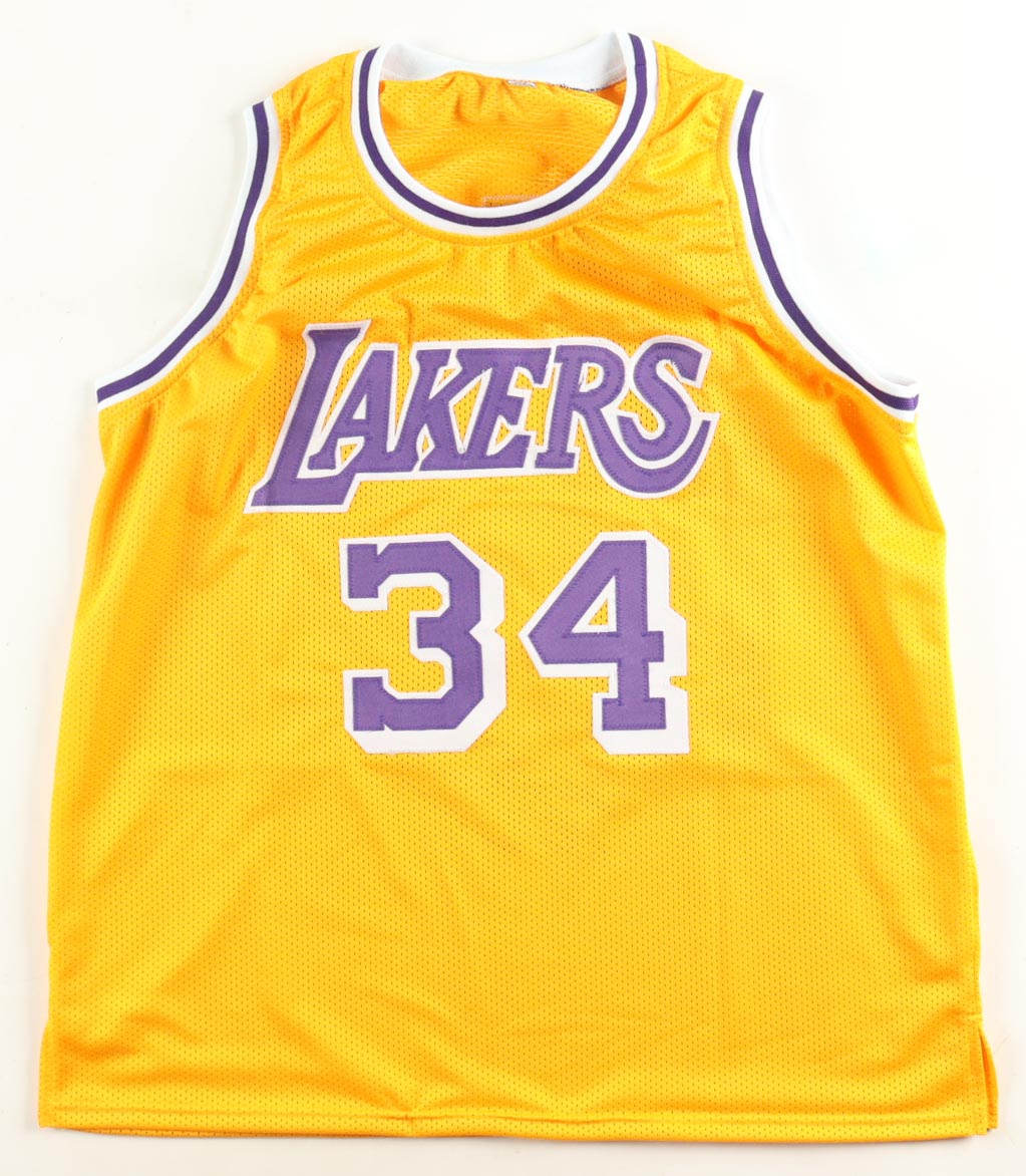 Shaquille O'Neal Signed Jersey (JSA) at PristineAuction.com Shaquille O'Neal Signed Jersey (JSA) at PristineAuction.com