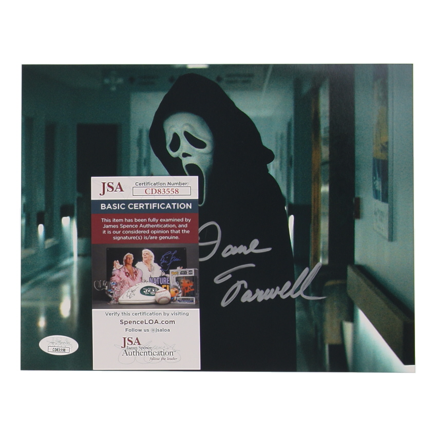 Dane Farwell Signed "Scream" 8x10 Photo (JSA) at PristineAuction.com Dane Farwell Signed "Scream" 8x10 Photo (JSA) at PristineAuction.com