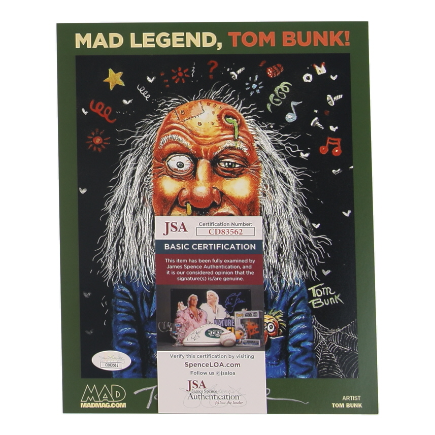 Tom Bunk Signed 8x10 Photo (JSA) at PristineAuction.com Tom Bunk Signed 8x10 Photo (JSA) at PristineAuction.com