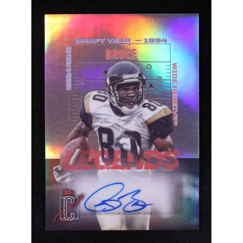Isaac Bruce 2024 Topps Signature Class Legends of Their Class Autographs Refractors #LCA-IB at PristineAuction.com
