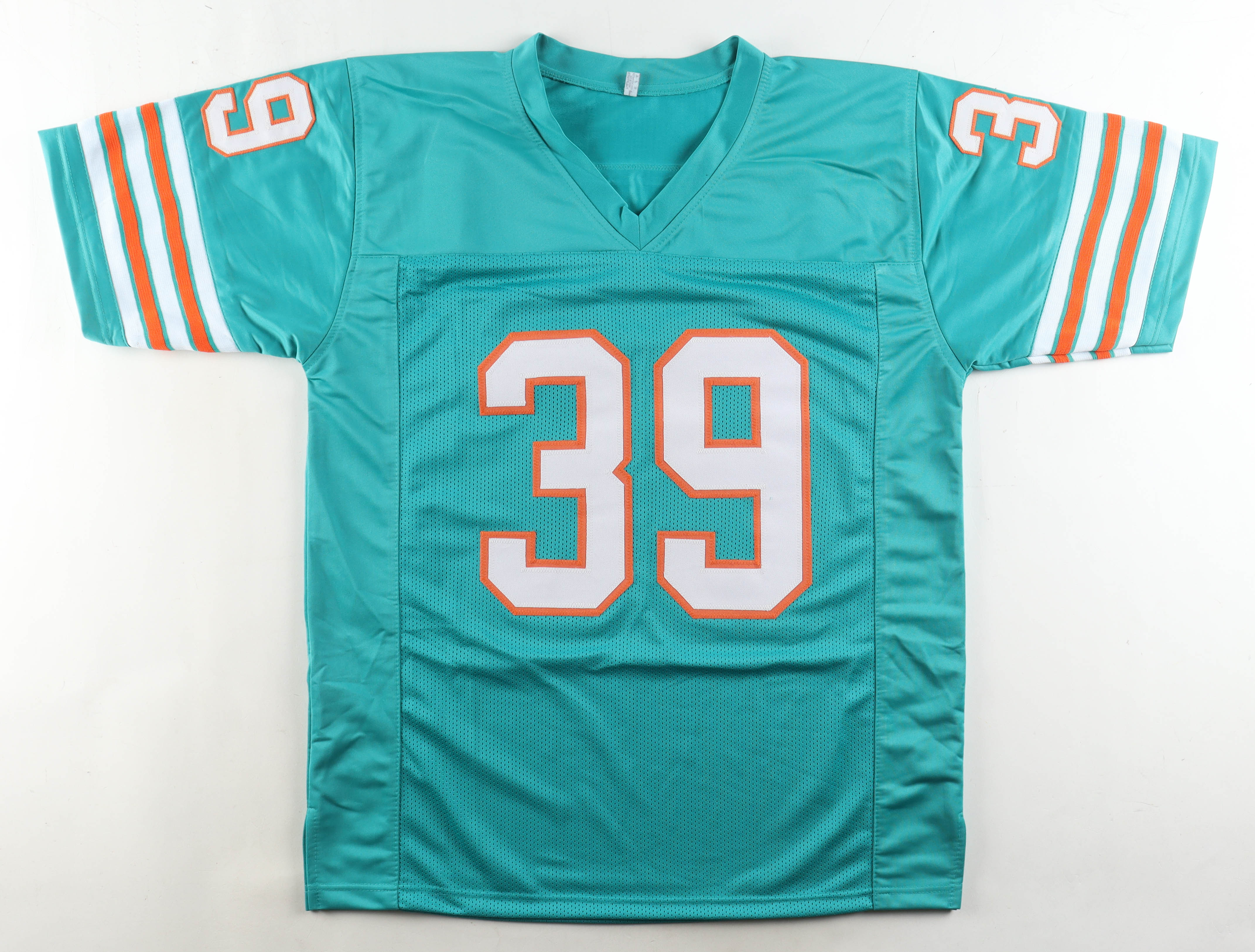 Larry Csonka Signed Jersey Inscribed "S.B. VIII MVP" (PSA) at PristineAuction.com Larry Csonka Signed Jersey Inscribed "S.B. VIII MVP" (PSA) at PristineAuction.com