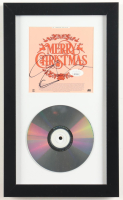 Ed Sheeran Signed "Merry Christmas: Ed Sheeran & Elton John" Custom Framed CD Insert Display with CD (JSA) at PristineAuction.com