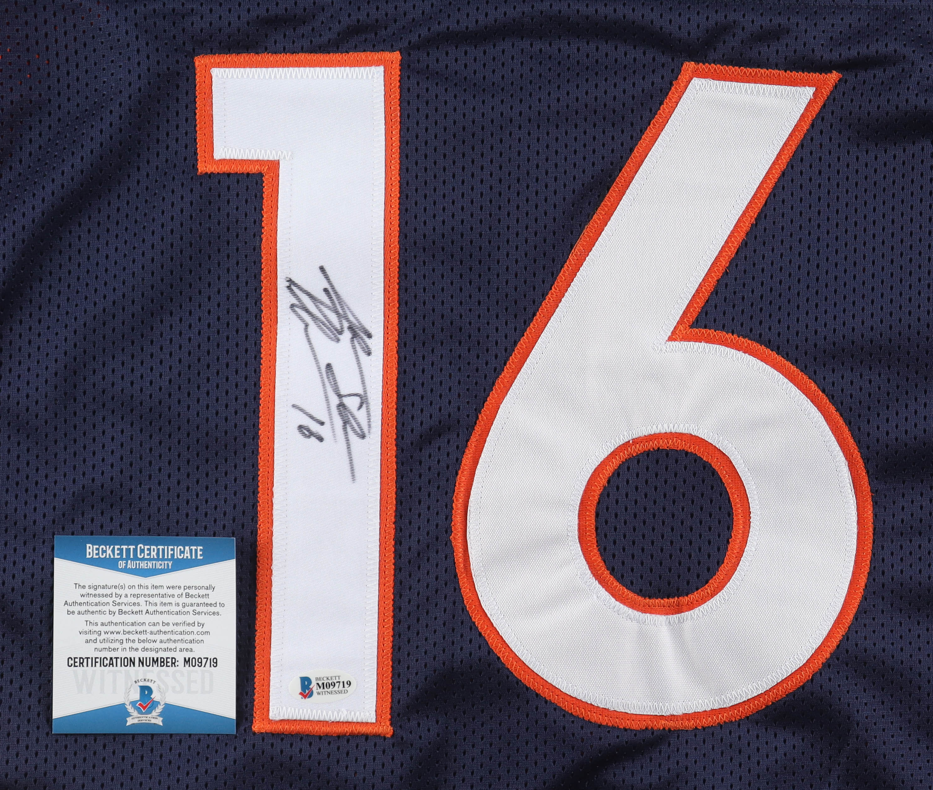 Jake "The Snake" Plummer Signed Jersey (Beckett) at PristineAuction.com Jake "The Snake" Plummer Signed Jersey (Beckett) at PristineAuction.com