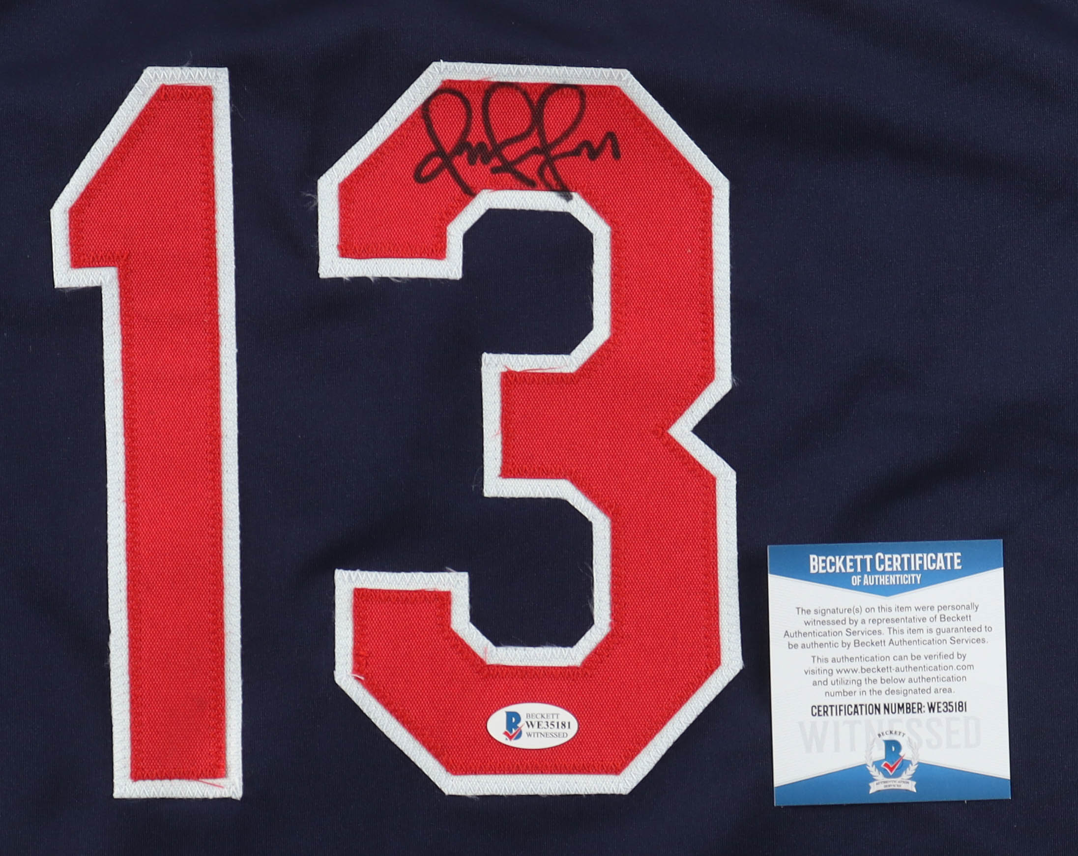 Omar Vizquel Signed Jersey (Beckett) at PristineAuction.com Omar Vizquel Signed Jersey (Beckett) at PristineAuction.com