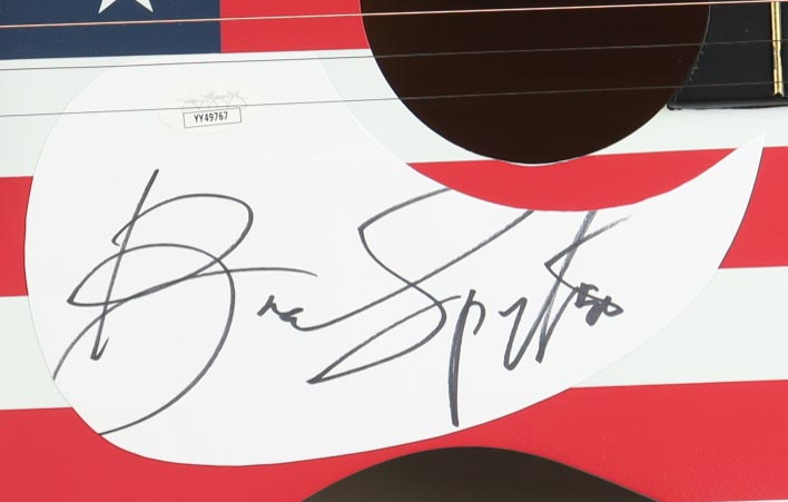 Bruce Springsteen Signed 38" Acoustic Guitar (JSA) at PristineAuction.com Bruce Springsteen Signed 38" Acoustic Guitar (JSA) at PristineAuction.com