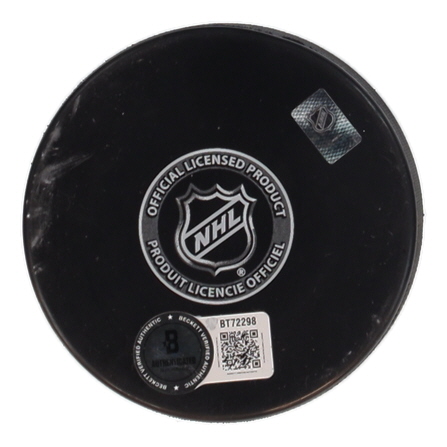 Olaf Kolzig Signed Capitals Logo Hockey Puck (Beckett) at PristineAuction.com Olaf Kolzig Signed Capitals Logo Hockey Puck (Beckett) at PristineAuction.com