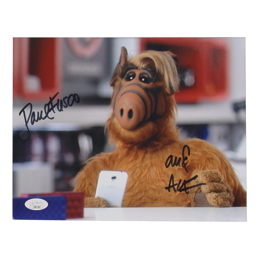 Paul Fusco Signed "ALF" 8x10 Photo Inscribed "And Alf" (JSA) at PristineAuction.com Paul Fusco Signed "ALF" 8x10 Photo Inscribed "And Alf" (JSA) at PristineAuction.com