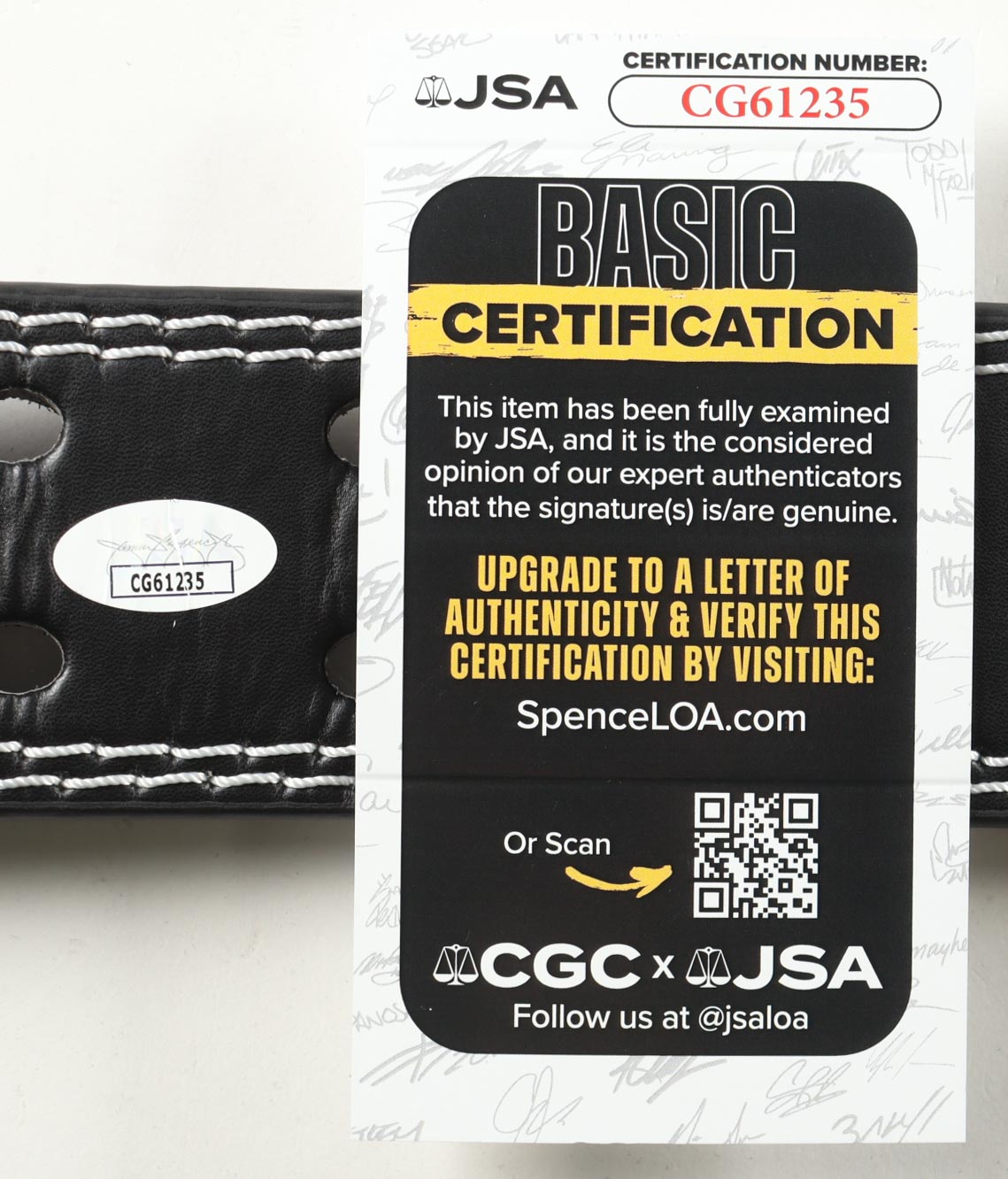 Ronnie Coleman Signed Belt Inscribed "8x Mr. O" (JSA) at PristineAuction.com Ronnie Coleman Signed Belt Inscribed "8x Mr. O" (JSA) at PristineAuction.com