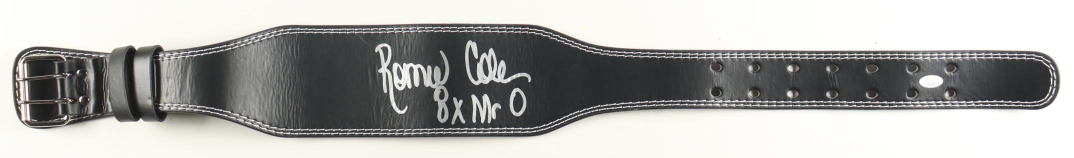 Ronnie Coleman Signed Belt Inscribed "8x Mr. O" (JSA) at PristineAuction.com Ronnie Coleman Signed Belt Inscribed "8x Mr. O" (JSA) at PristineAuction.com