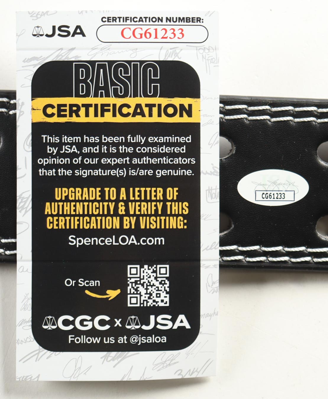 Ronnie Coleman Signed Belt Inscribed "8x Mr. O" (JSA) at PristineAuction.com Ronnie Coleman Signed Belt Inscribed "8x Mr. O" (JSA) at PristineAuction.com