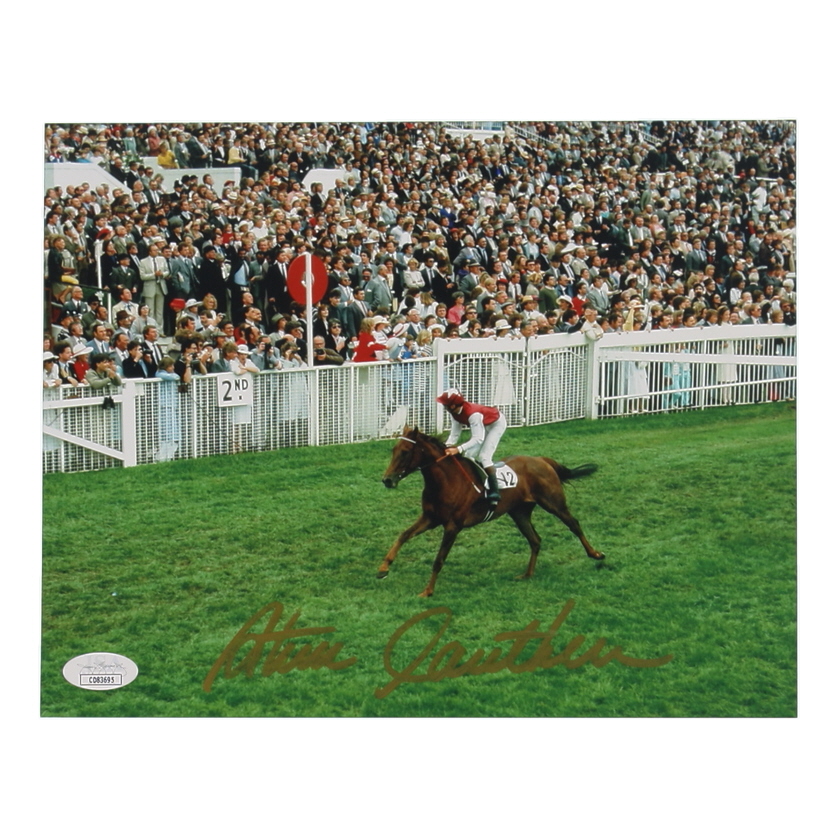 Steve Cauthen Signed 8x10 Photo (JSA) at PristineAuction.com Steve Cauthen Signed 8x10 Photo (JSA) at PristineAuction.com