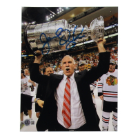 Joel Quenneville Signed Blackhawks 8x10 Photo (Beckett) at PristineAuction.com