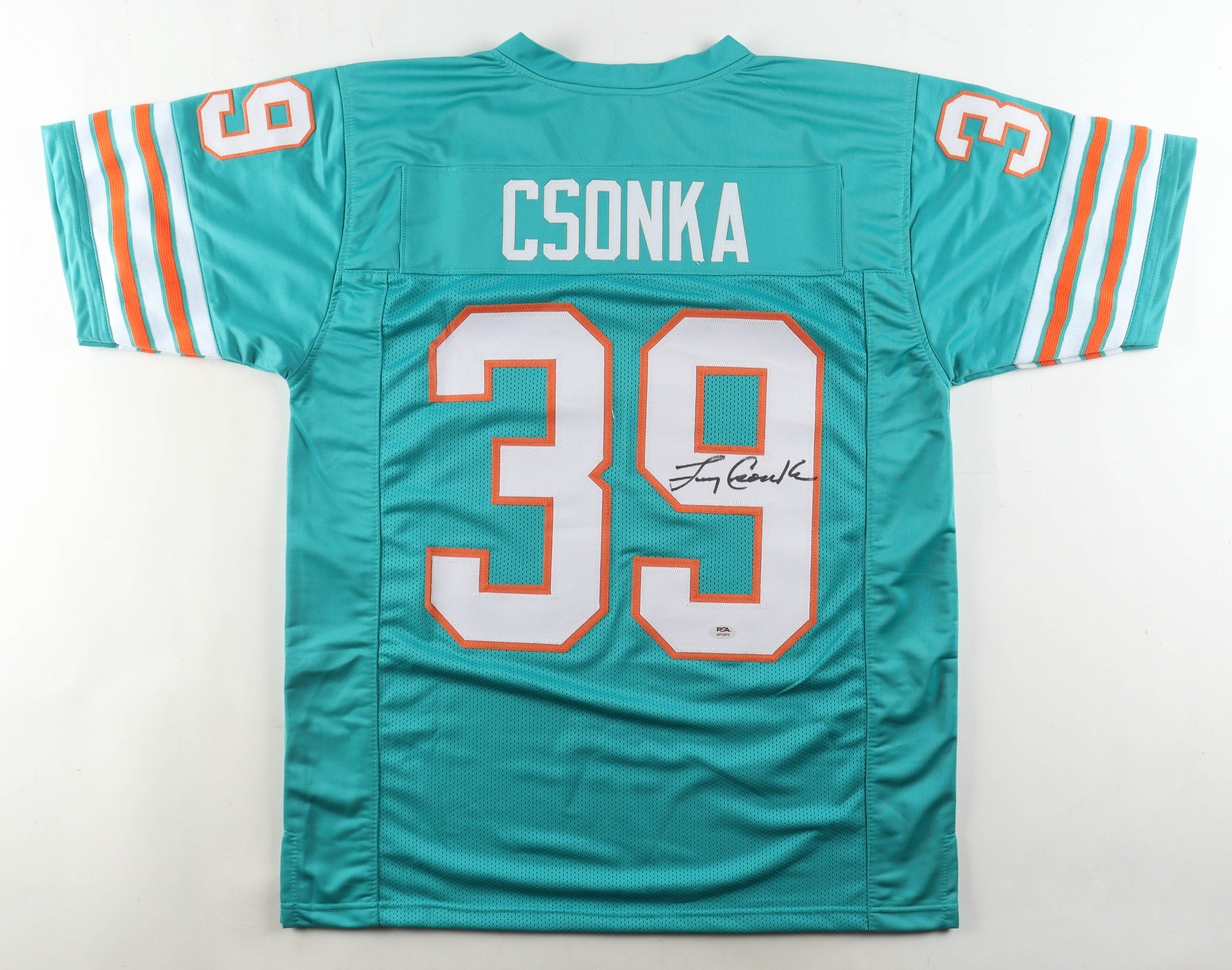 Larry Csonka Signed Jersey (PSA) at PristineAuction.com Larry Csonka Signed Jersey (PSA) at PristineAuction.com