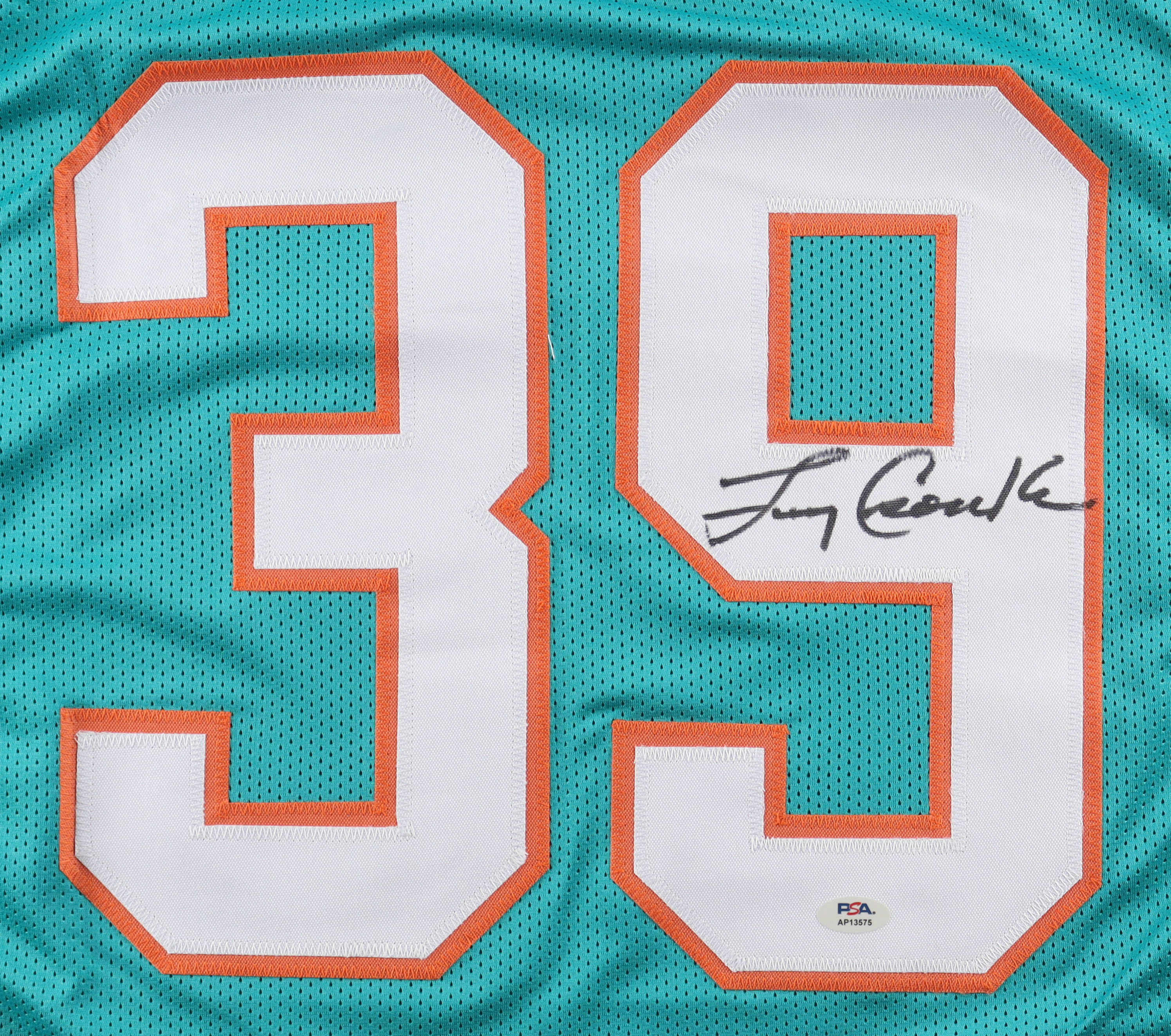 Larry Csonka Signed Jersey (PSA) at PristineAuction.com Larry Csonka Signed Jersey (PSA) at PristineAuction.com