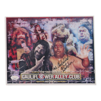 Mick Foley & Abdullah the Butcher Signed WWE 8x10 Photo (JSA) at PristineAuction.com