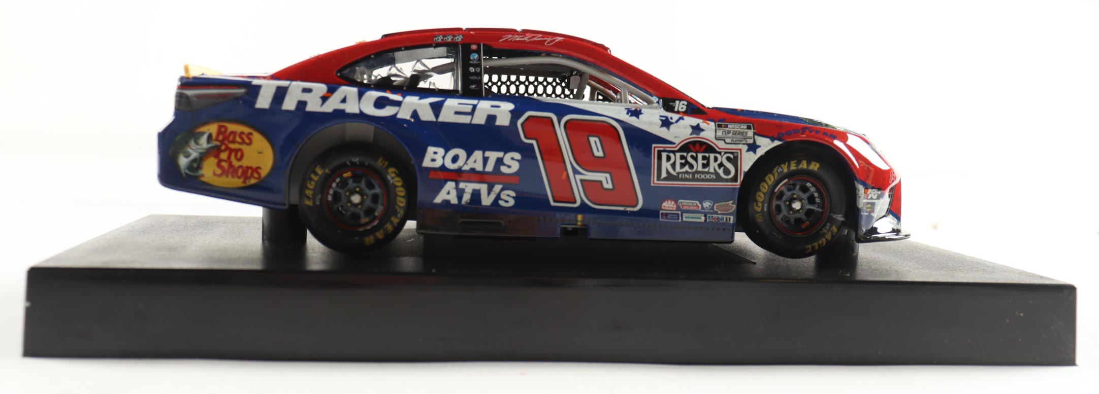Martin Truex Jr. Signed 2021 #19 Bass Pro Shops Patriotic Richmond Win 1:24 Diecast Car (PA) at PristineAuction.com Martin Truex Jr. Signed 2021 #19 Bass Pro Shops Patriotic Richmond Win 1:24 Diecast Car (PA) at PristineAuction.com