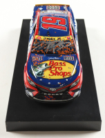 Martin Truex Jr. Signed 2021 #19 Bass Pro Shops Patriotic Richmond Win 1:24 Diecast Car (PA) at PristineAuction.com