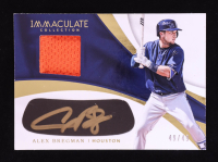 Alex Bregman 2017 Immaculate Collection Gold JSY AU #104 #49/49 at PristineAuction.com