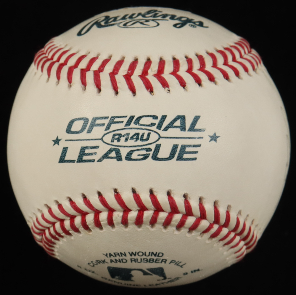 OL Baseball Signed by (5) With Brock Stewart, Travis Barbary, Scott Alexander, Mitchell White (JSA) at PristineAuction.com OL Baseball Signed by (5) With Brock Stewart, Travis Barbary, Scott Alexander, Mitchell White (JSA) at PristineAuction.com