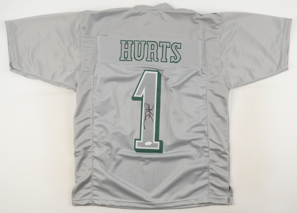 Jalen Hurts Signed Jersey (JSA) at PristineAuction.com Jalen Hurts Signed Jersey (JSA) at PristineAuction.com