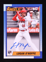 Logan O'Hoppe 2023 Topps Archives '90 Fan Favorites Autographs #90FFLO RC at PristineAuction.com