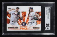 Justin Verlander/Gerrit Cole 2023 Topps One-Two Punch #12P-18 (SGC 10) at PristineAuction.com