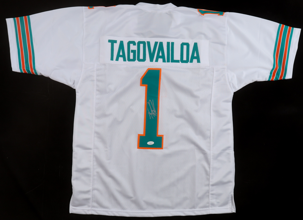 Tua Tagovailoa Signed Jersey (JSA) at PristineAuction.com Tua Tagovailoa Signed Jersey (JSA) at PristineAuction.com