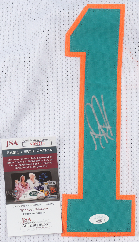 Tua Tagovailoa Signed Jersey (JSA) at PristineAuction.com Tua Tagovailoa Signed Jersey (JSA) at PristineAuction.com