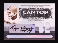 Ozzie Newsome 2006 Playoff National Treasures Canton Classics Materials Signature Jersey Number #ON #39/82 at PristineAuction.com