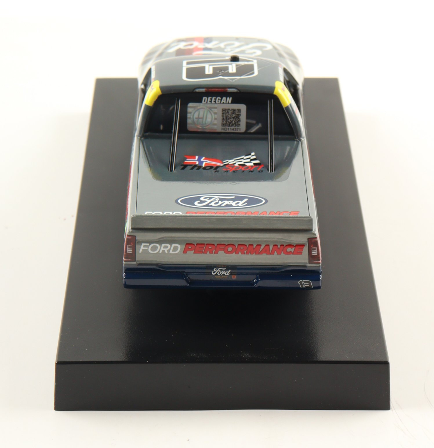 Hailie Deegan Signed 2023 #13 Ford Performance Raw 1:24 Diecast Truck (Deegan) at PristineAuction.com Hailie Deegan Signed 2023 #13 Ford Performance Raw 1:24 Diecast Truck (Deegan) at PristineAuction.com