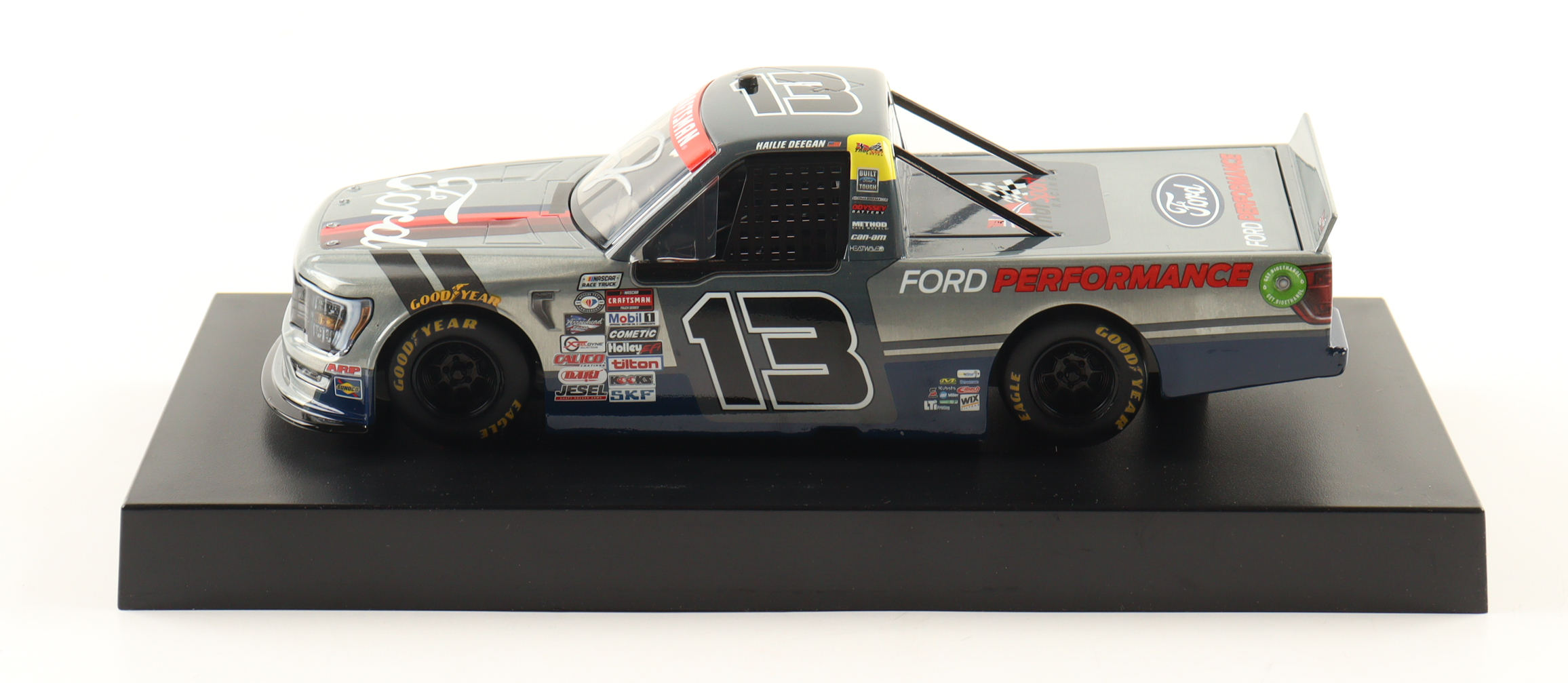 Hailie Deegan Signed 2023 #13 Ford Performance Raw 1:24 Diecast Truck (Deegan) at PristineAuction.com Hailie Deegan Signed 2023 #13 Ford Performance Raw 1:24 Diecast Truck (Deegan) at PristineAuction.com