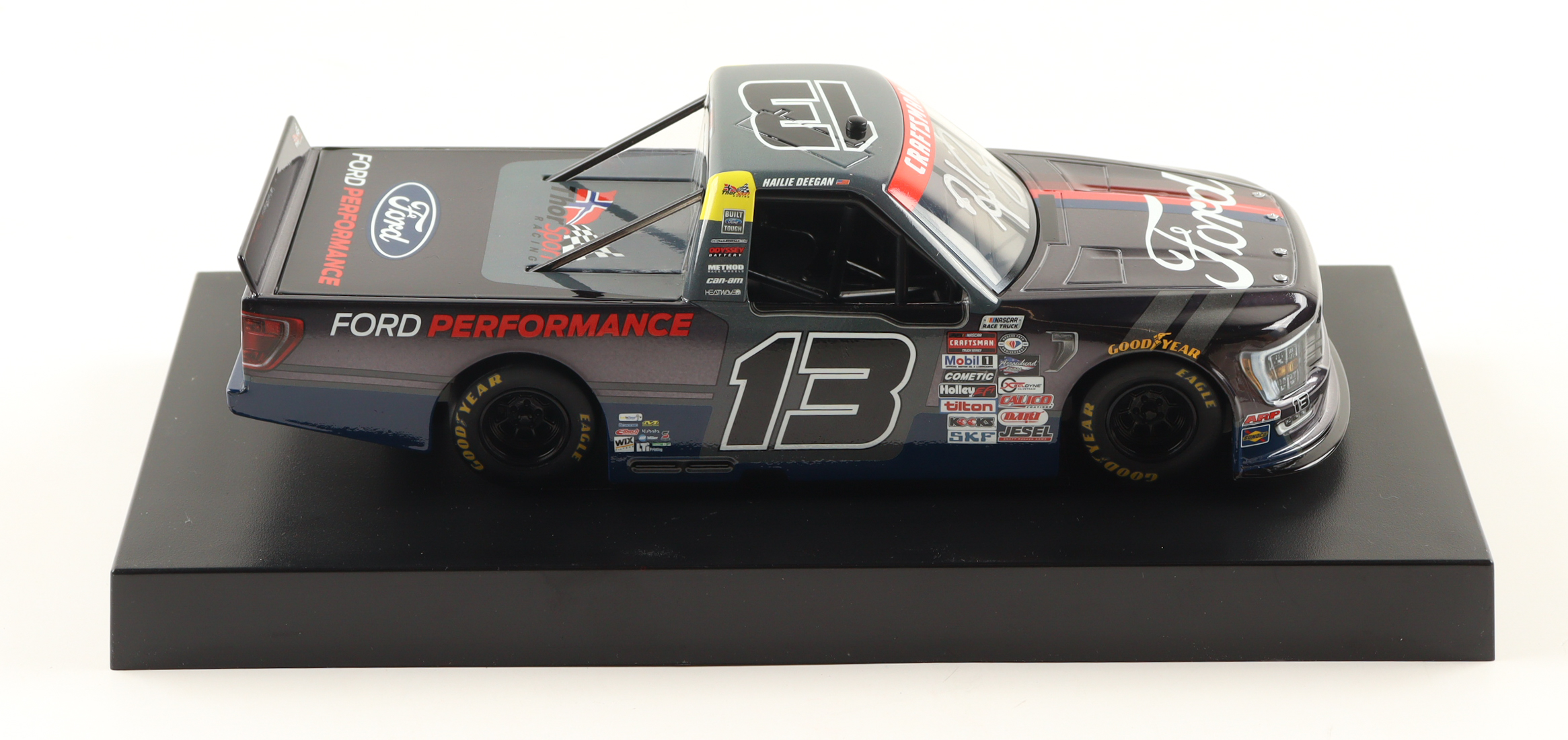 Hailie Deegan Signed 2023 #13 Ford Performance Liquid Color 1:24 Diecast Truck (Deegan) at PristineAuction.com Hailie Deegan Signed 2023 #13 Ford Performance Liquid Color 1:24 Diecast Truck (Deegan) at PristineAuction.com