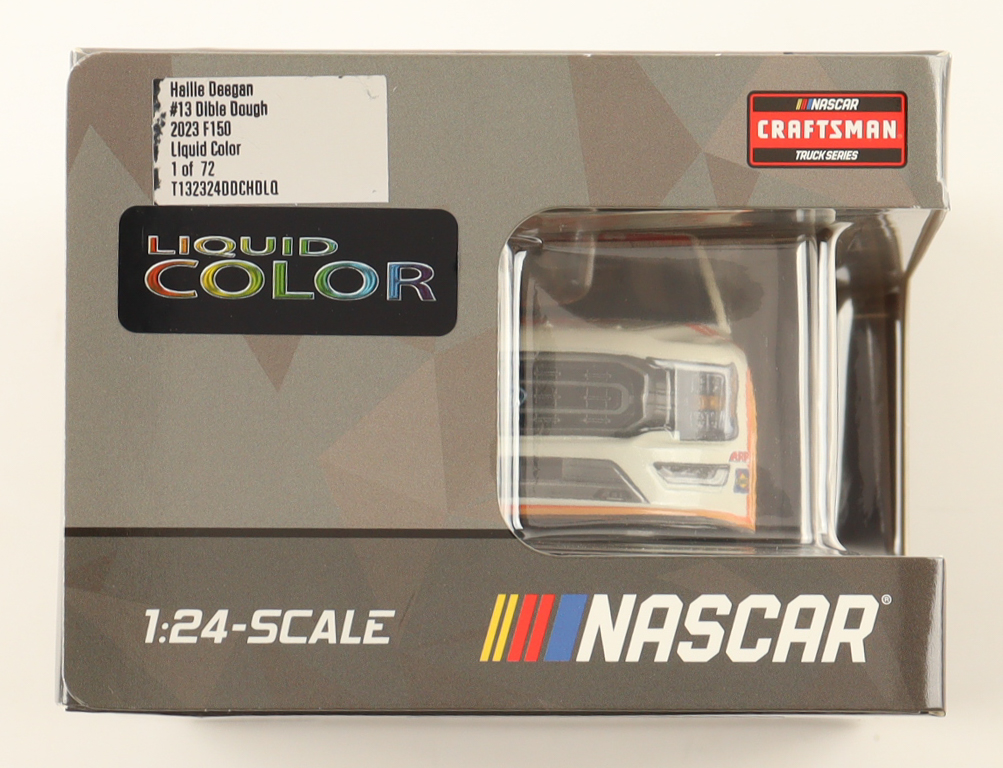 Hailie Deegan Signed 2023 #13 Dible Dough Liquid Color 1:24 Diecast Truck (Deegan) at PristineAuction.com Hailie Deegan Signed 2023 #13 Dible Dough Liquid Color 1:24 Diecast Truck (Deegan) at PristineAuction.com