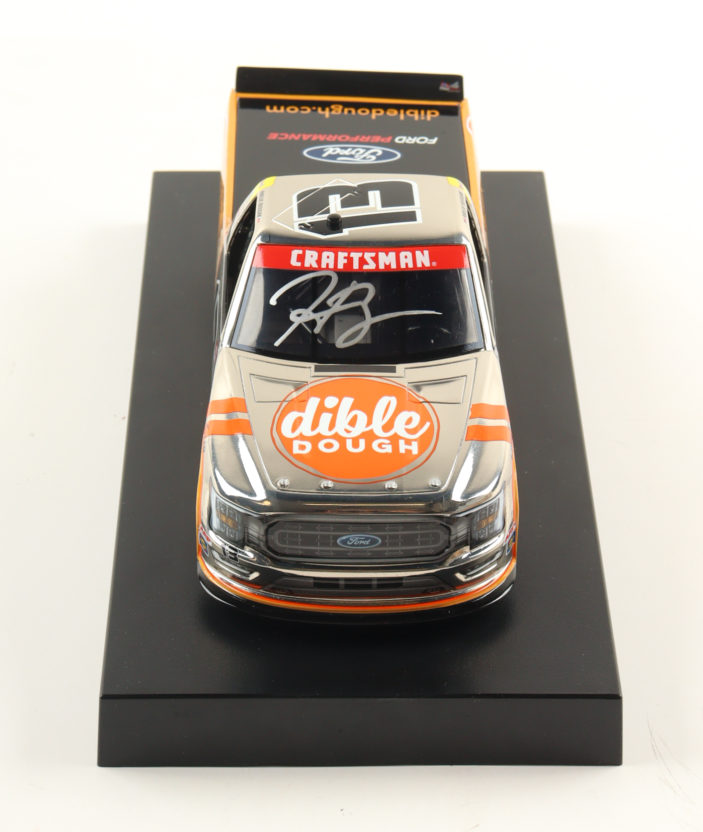 Hailie Deegan Signed 2023 #13 Dible Dough Color Chrome 1:24 Diecast Truck (Deegan) at PristineAuction.com Hailie Deegan Signed 2023 #13 Dible Dough Color Chrome 1:24 Diecast Truck (Deegan) at PristineAuction.com