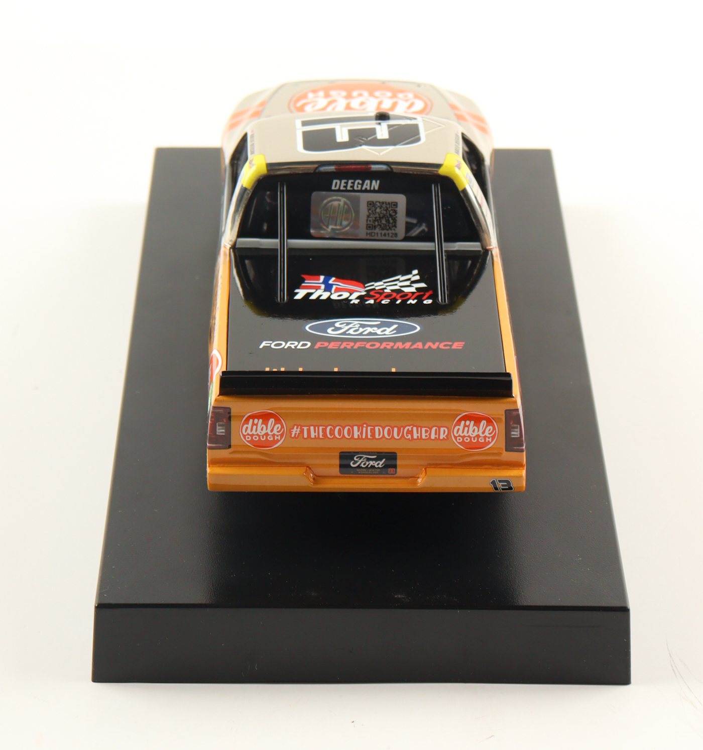 Hailie Deegan Signed 2023 #13 Dible Dough Color Chrome 1:24 Diecast Truck (Deegan) at PristineAuction.com Hailie Deegan Signed 2023 #13 Dible Dough Color Chrome 1:24 Diecast Truck (Deegan) at PristineAuction.com