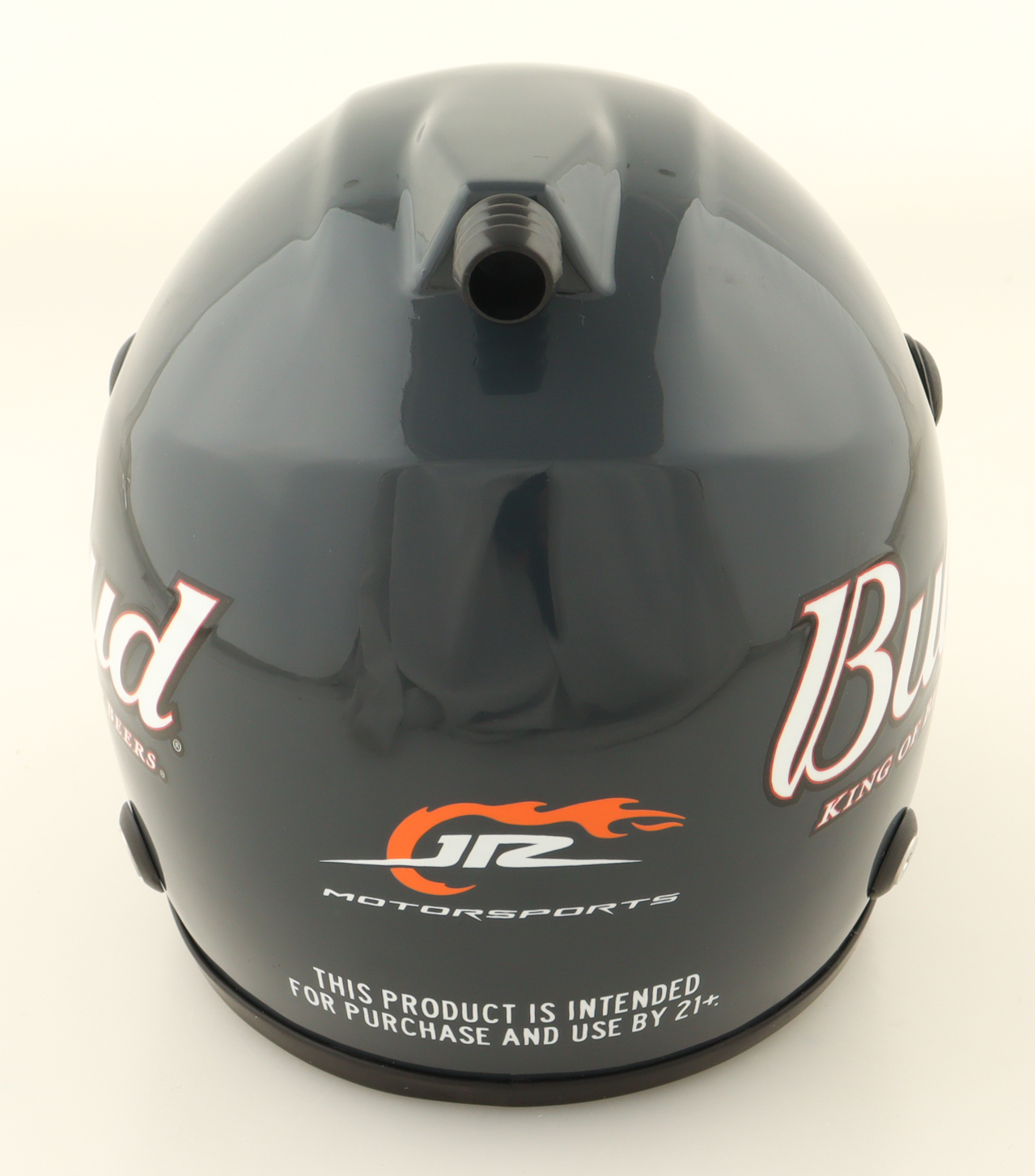 Dale Earnhardt Jr. Signed Budweiser NASCAR Mini Helmet (JR Motorsports) at PristineAuction.com Dale Earnhardt Jr. Signed Budweiser NASCAR Mini Helmet (JR Motorsports) at PristineAuction.com