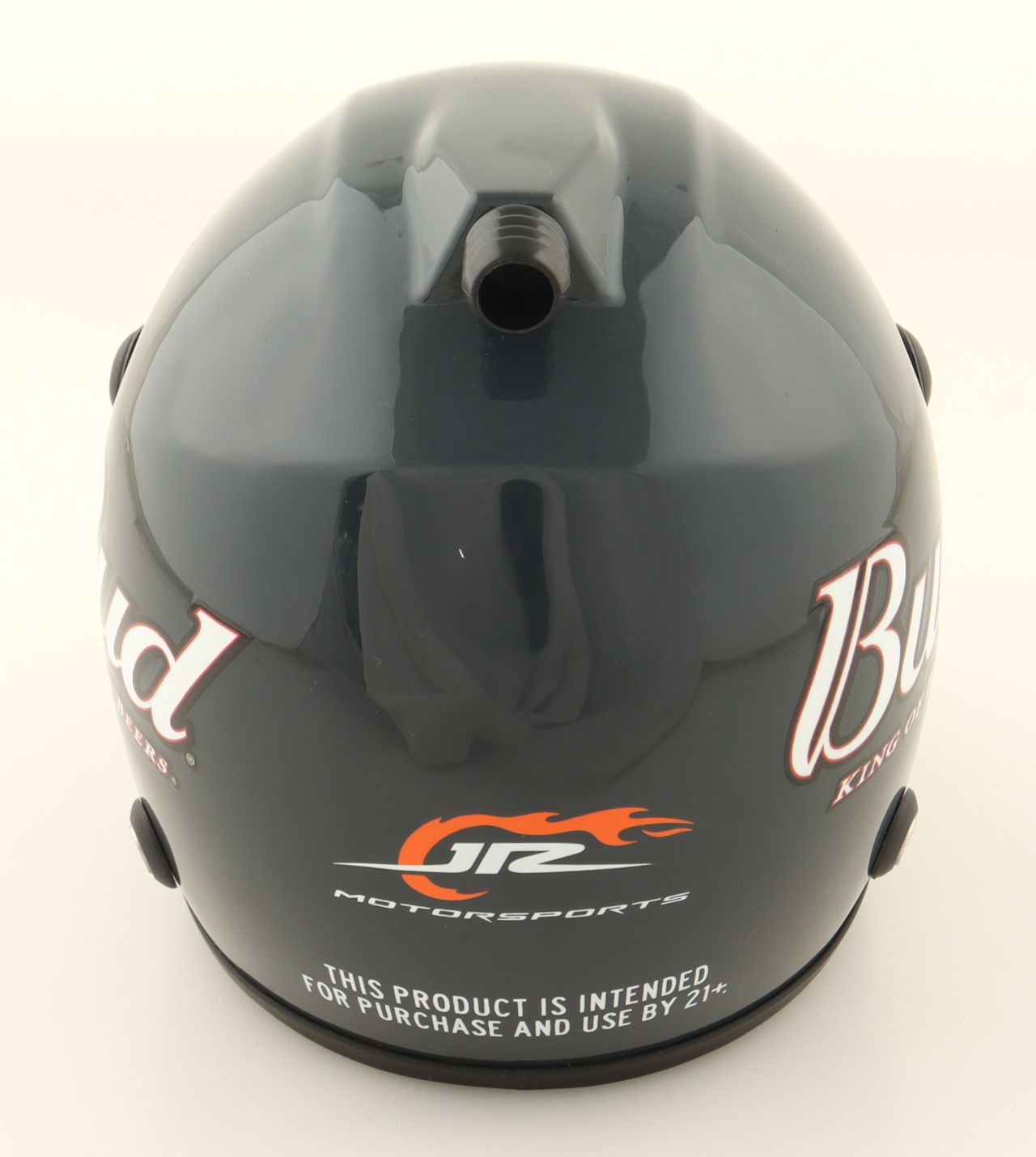 Dale Earnhardt Jr. Signed Budweiser NASCAR Mini Helmet (JR Motorsports) at PristineAuction.com Dale Earnhardt Jr. Signed Budweiser NASCAR Mini Helmet (JR Motorsports) at PristineAuction.com