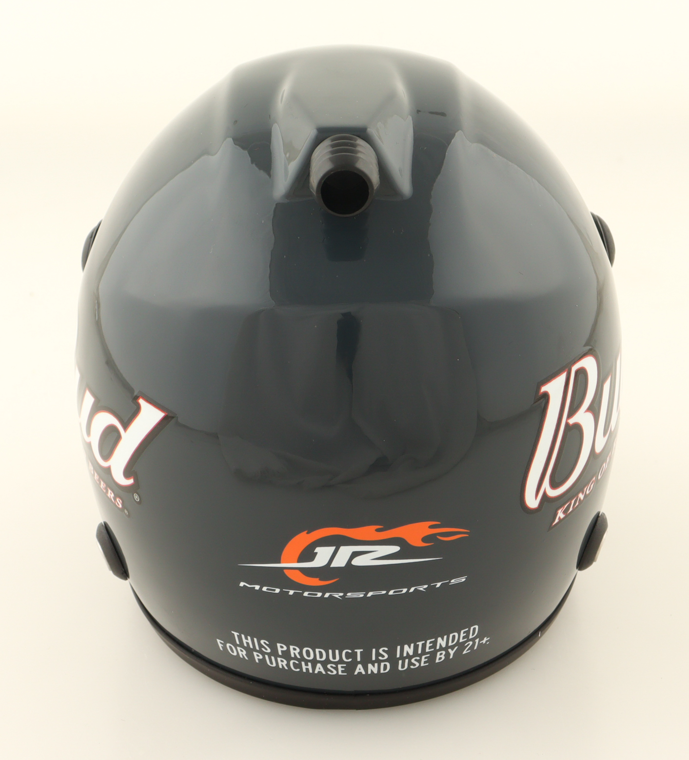 Dale Earnhardt Jr. Signed Budweiser NASCAR Mini Helmet (JR Motorsports) at PristineAuction.com Dale Earnhardt Jr. Signed Budweiser NASCAR Mini Helmet (JR Motorsports) at PristineAuction.com