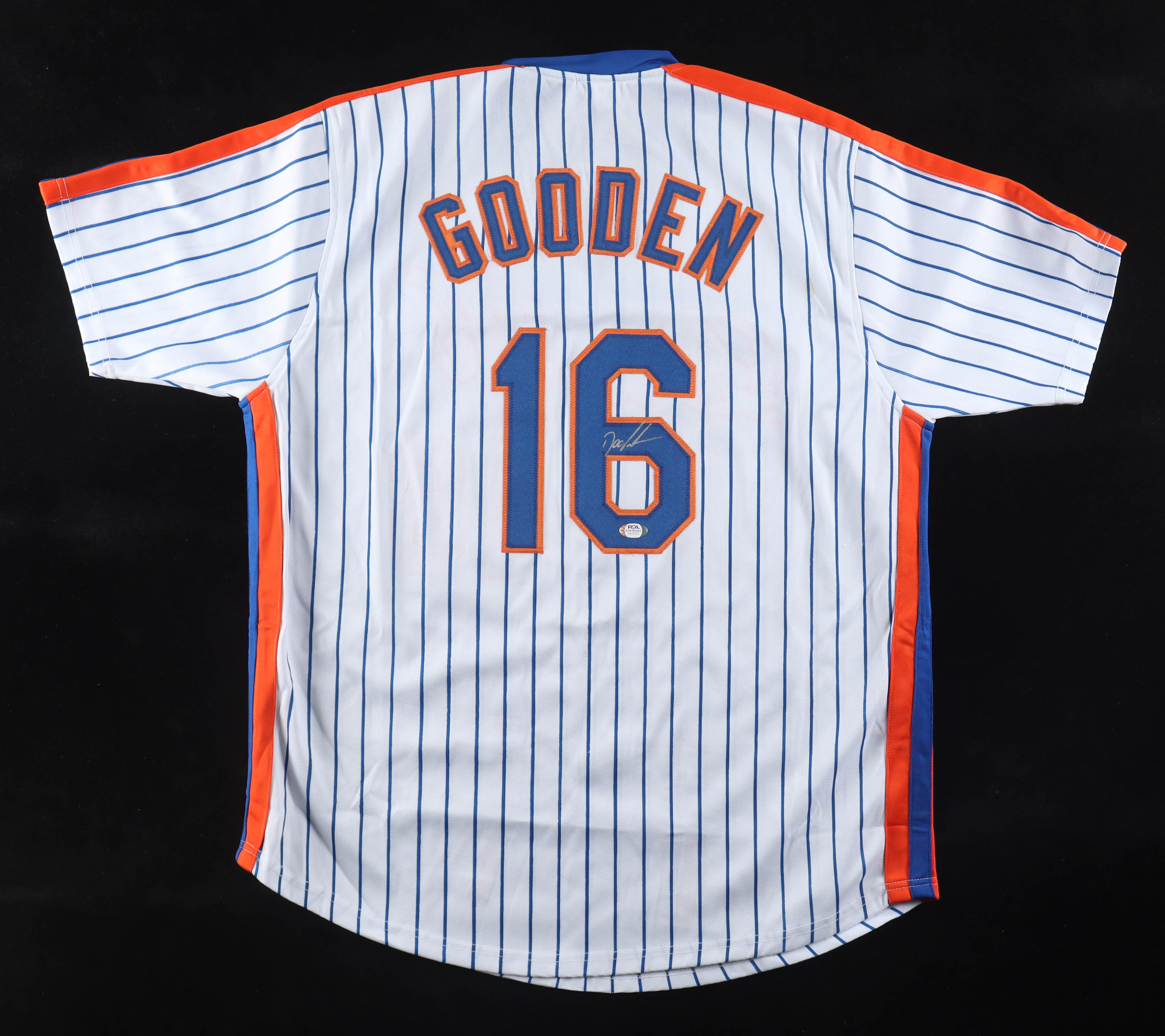Dwight "Doc" Gooden Signed Jersey (PSA) at PristineAuction.com Dwight "Doc" Gooden Signed Jersey (PSA) at PristineAuction.com