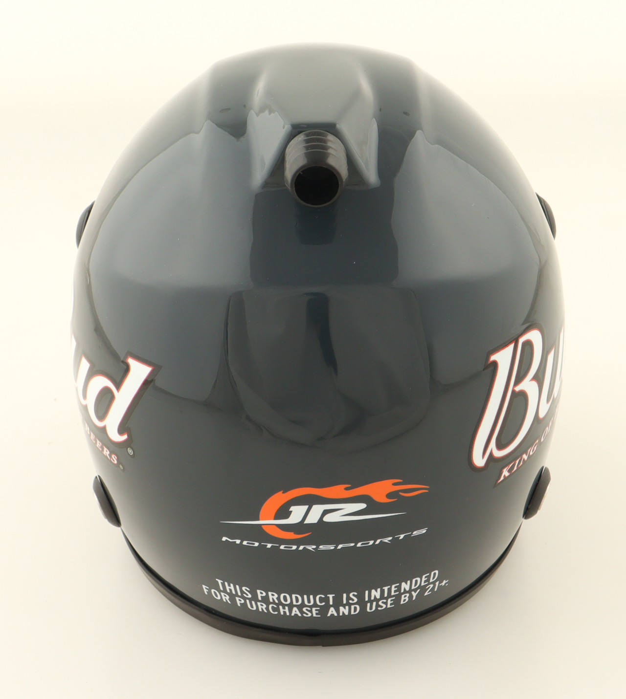 Dale Earnhardt Jr. Signed Budweiser NASCAR Mini Helmet (JR Motorsports) at PristineAuction.com Dale Earnhardt Jr. Signed Budweiser NASCAR Mini Helmet (JR Motorsports) at PristineAuction.com