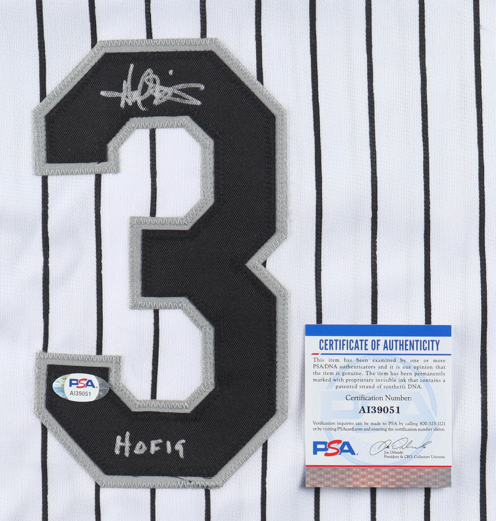 Harold Baines Signed Jersey Inscribed "HOF 19" (PSA) at PristineAuction.com Harold Baines Signed Jersey Inscribed "HOF 19" (PSA) at PristineAuction.com