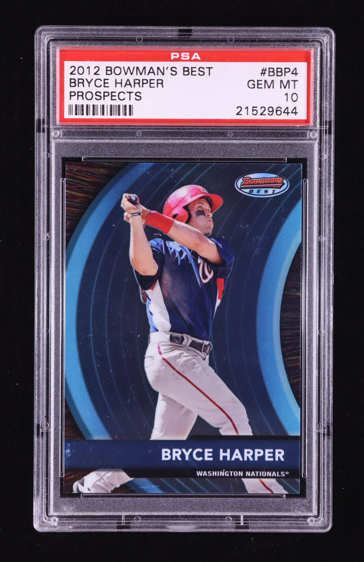 Bryce Harper 2012 Bowman Bowman's Best Prospects #BBP4 RC (PSA 10) at PristineAuction.com Bryce Harper 2012 Bowman Bowman's Best Prospects #BBP4 RC (PSA 10) at PristineAuction.com