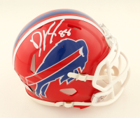Dawson Knox Signed Bills Speed Mini Helmet (Beckett) at PristineAuction.com