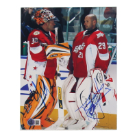 Tomas Vokoun & Tim Thomas Signed 8x10 Photo (Beckett) at PristineAuction.com
