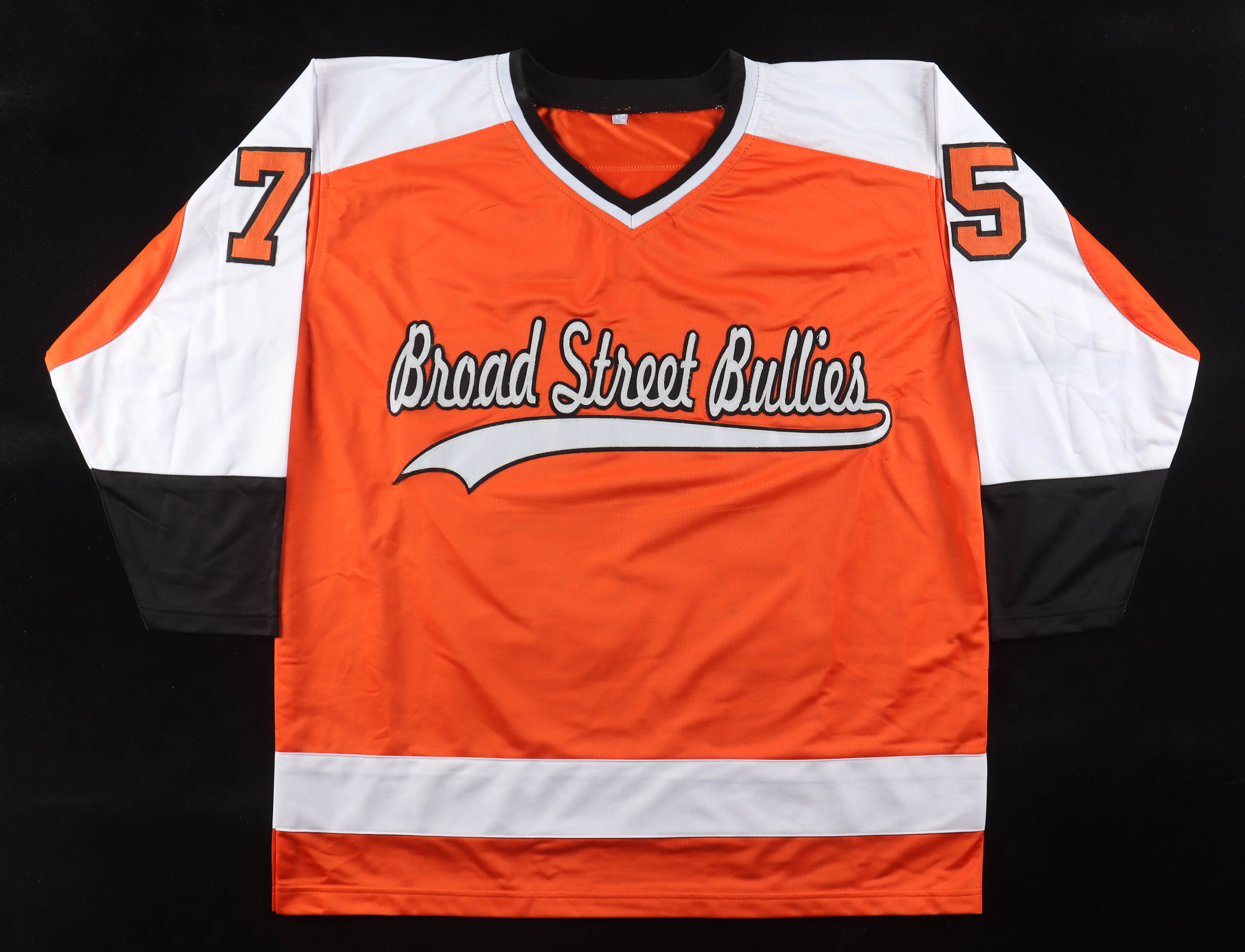 1975 "Stanley Cup Champions" Jersey Signed By (12) With Bill Barber, Bernie Parent, Tom Bladon (PSA) at PristineAuction.com 1975 "Stanley Cup Champions" Jersey Signed By (12) With Bill Barber, Bernie Parent, Tom Bladon (PSA) at PristineAuction.com