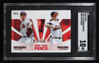 Greg Maddux/Tom Glavine 2023 Topps One-Two Punch #12P-1 (SGC 10) at PristineAuction.com