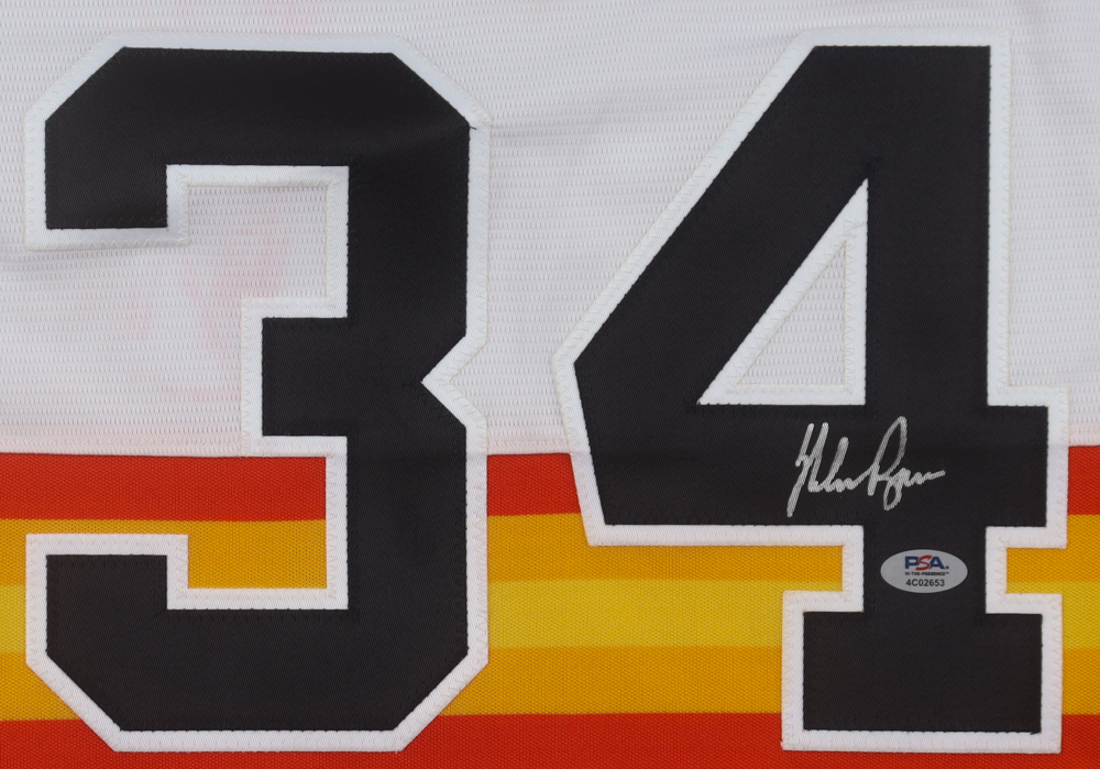 Nolan Ryan Signed Astros Nike Authentic Jersey (PSA) at PristineAuction.com Nolan Ryan Signed Astros Nike Authentic Jersey (PSA) at PristineAuction.com